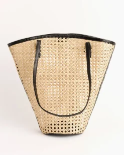 Tula Bag in Black Rattan