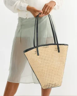 Tula Bag in Black Rattan