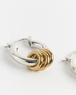 Two Tone Fillia Earrings