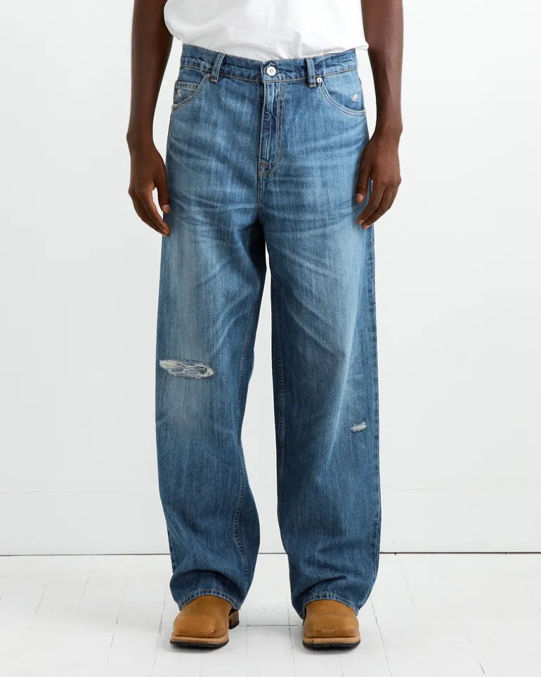 Vast Cut Jean in Vintage Rubber Repair