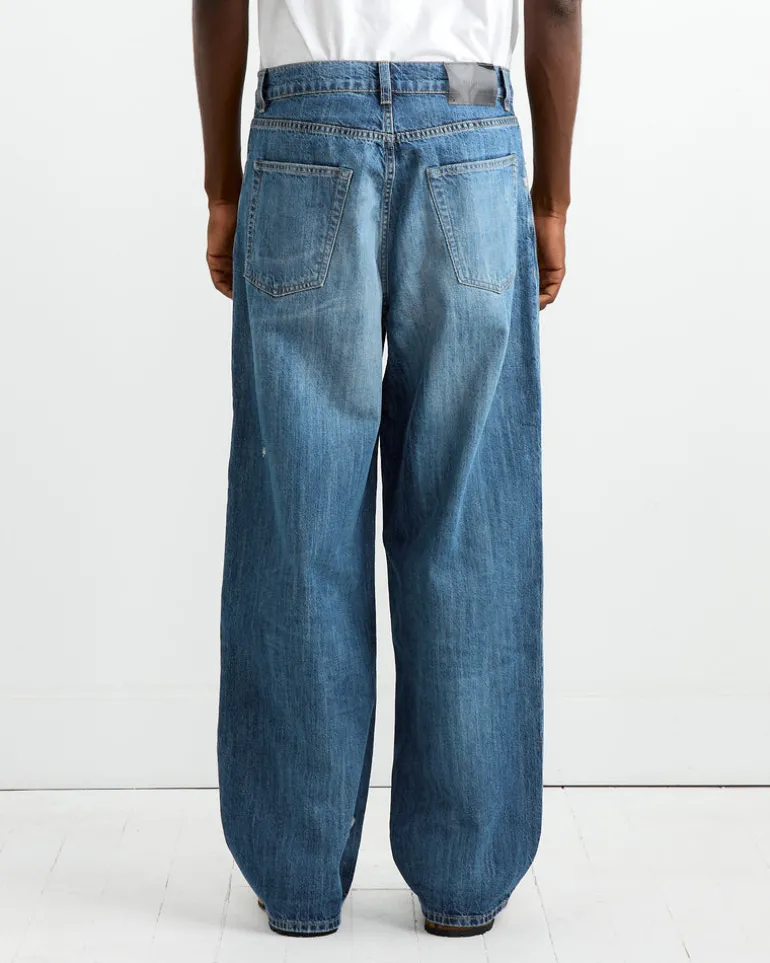 Vast Cut Jean in Vintage Rubber Repair