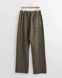 Veloso Pant in 22oz French Terry Olive