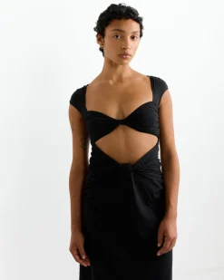 Verne Dress in Black
