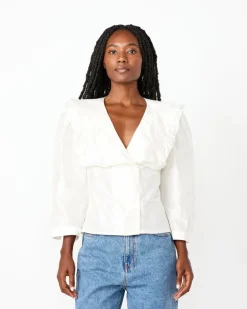 Vienna Top in White