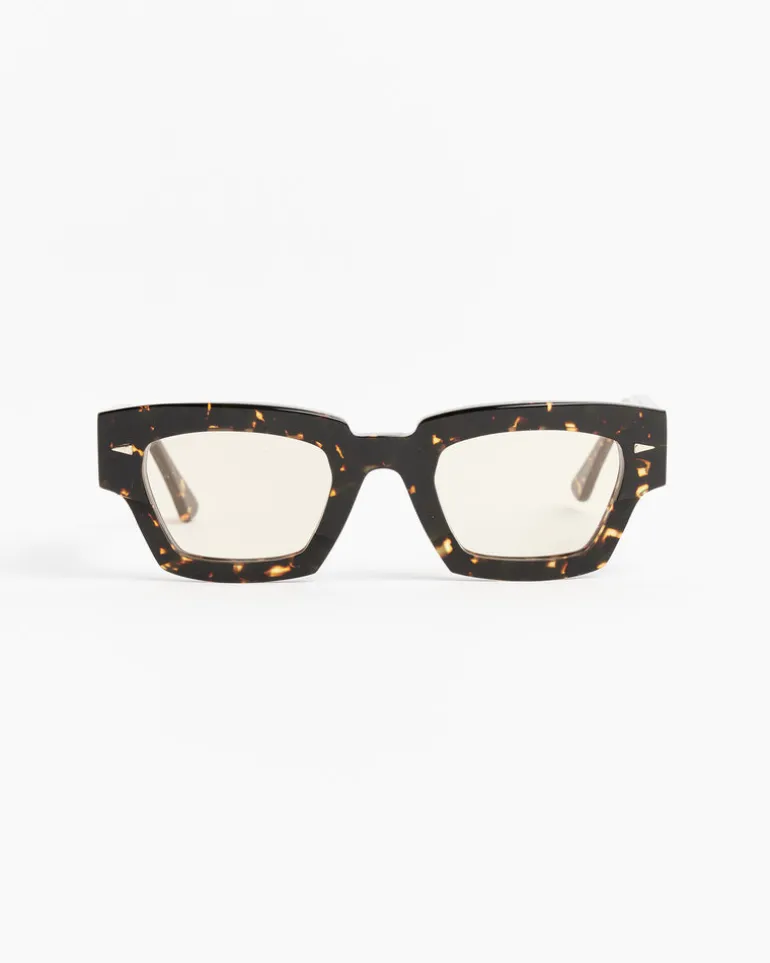Villette Sunglasses in Yellow Turtle/Jaune