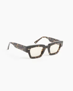 Villette Sunglasses in Yellow Turtle/Jaune