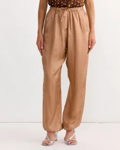 Viscose Pant in Smoke