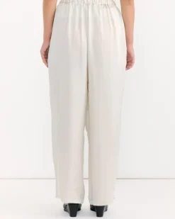 Viscose Relaxed Pant in Hielo