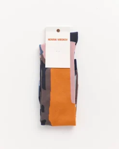 Void Transparent Socks in Blue/Orange