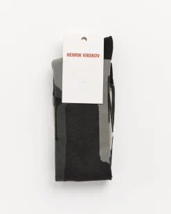 Void Transparent Socks in Black/White