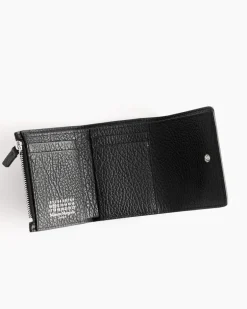 Wallet Clip With Zip in Black