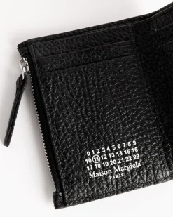 Wallet Clip With Zip in Black