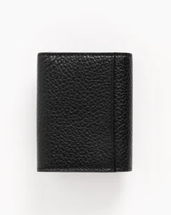 Wallet Clip With Zip in Black