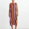 Warp Dress in Pink