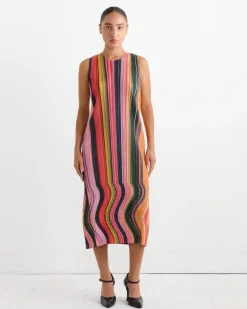 Warp Dress in Pink
