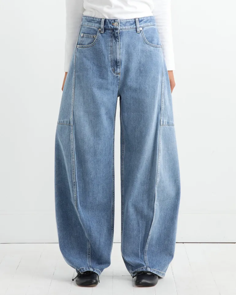 Wash Denim Sid Jean in Classic Blue