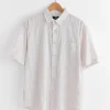 Wavy Striped Shirt in Natural