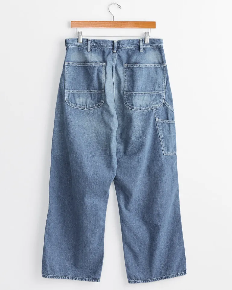 Wide Fit 30's Painter Pant in Denim Used