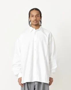 Wide Shirt in White
