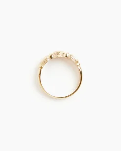 Window Box Ring in Gold