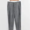 Wool Mohair Trousers in Grey