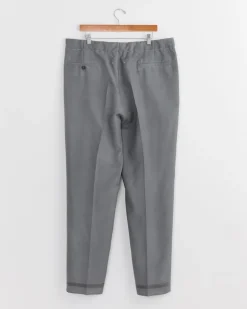 Wool Mohair Trousers in Grey