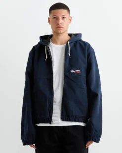 Work Canvas Jacket in Navy