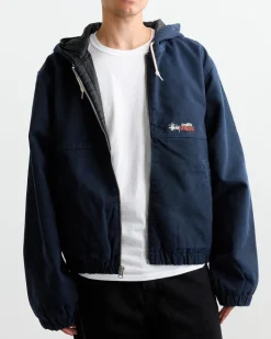 Work Canvas Jacket in Navy