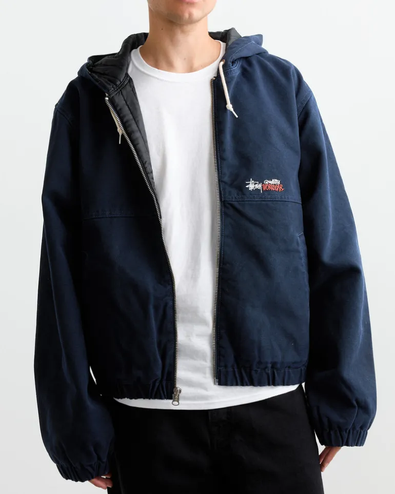 Work Canvas Jacket in Navy