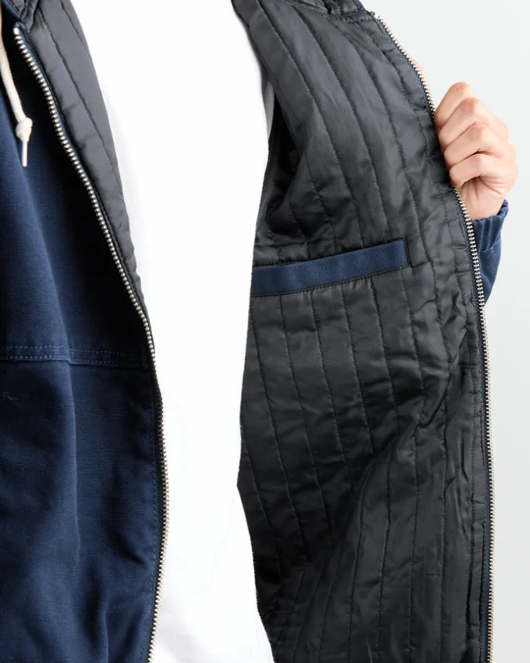 Work Canvas Jacket in Navy