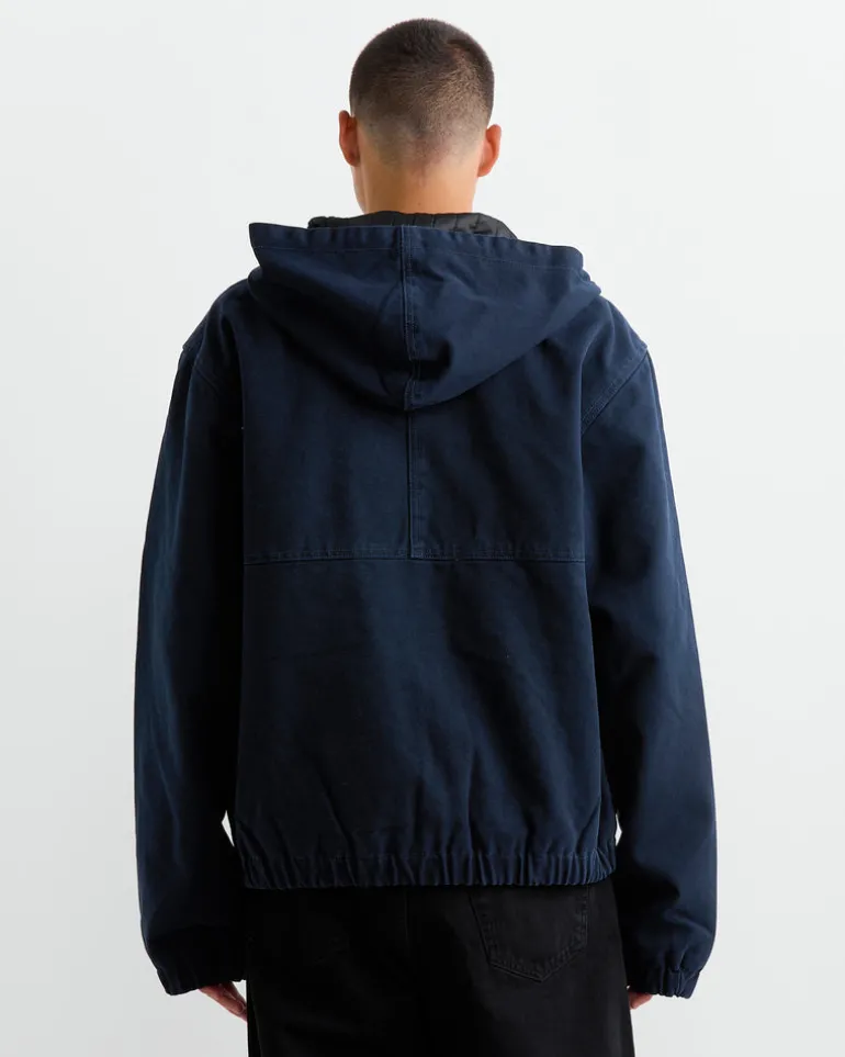 Work Canvas Jacket in Navy
