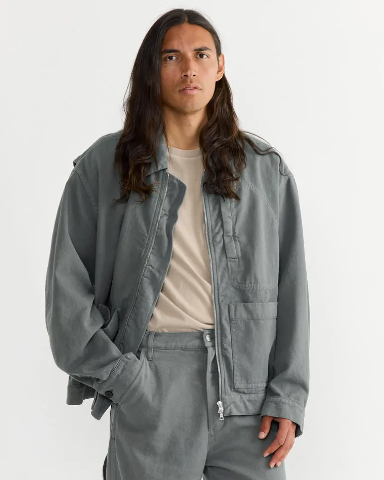 Work Jacket in Sage