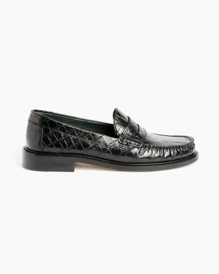 Yardee Mocassin Loafer in Black
