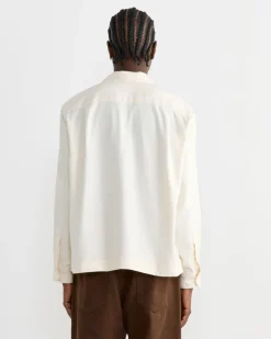 Zach Shirt in Cotton Silk Nep Cream